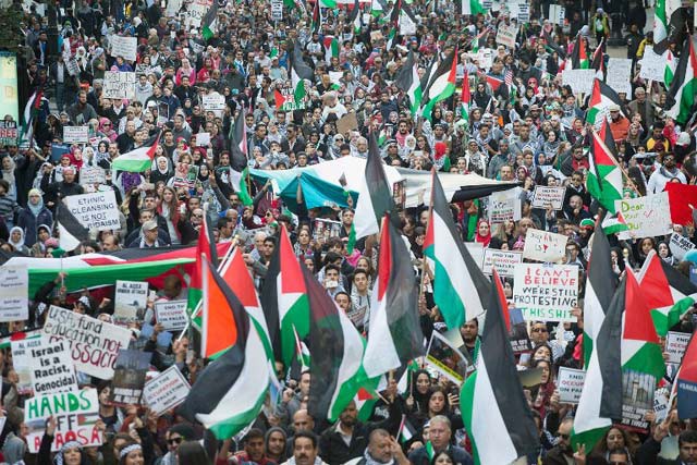 Berita Timur Tengah Terbaru Ribuan Warga Palestina Demo