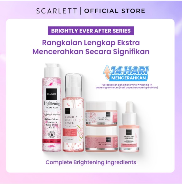 Paket Skincare untuk Mencerahkan Wajah Scarlett: Rangkaian Terbaik untuk Kulit Cerah Alami